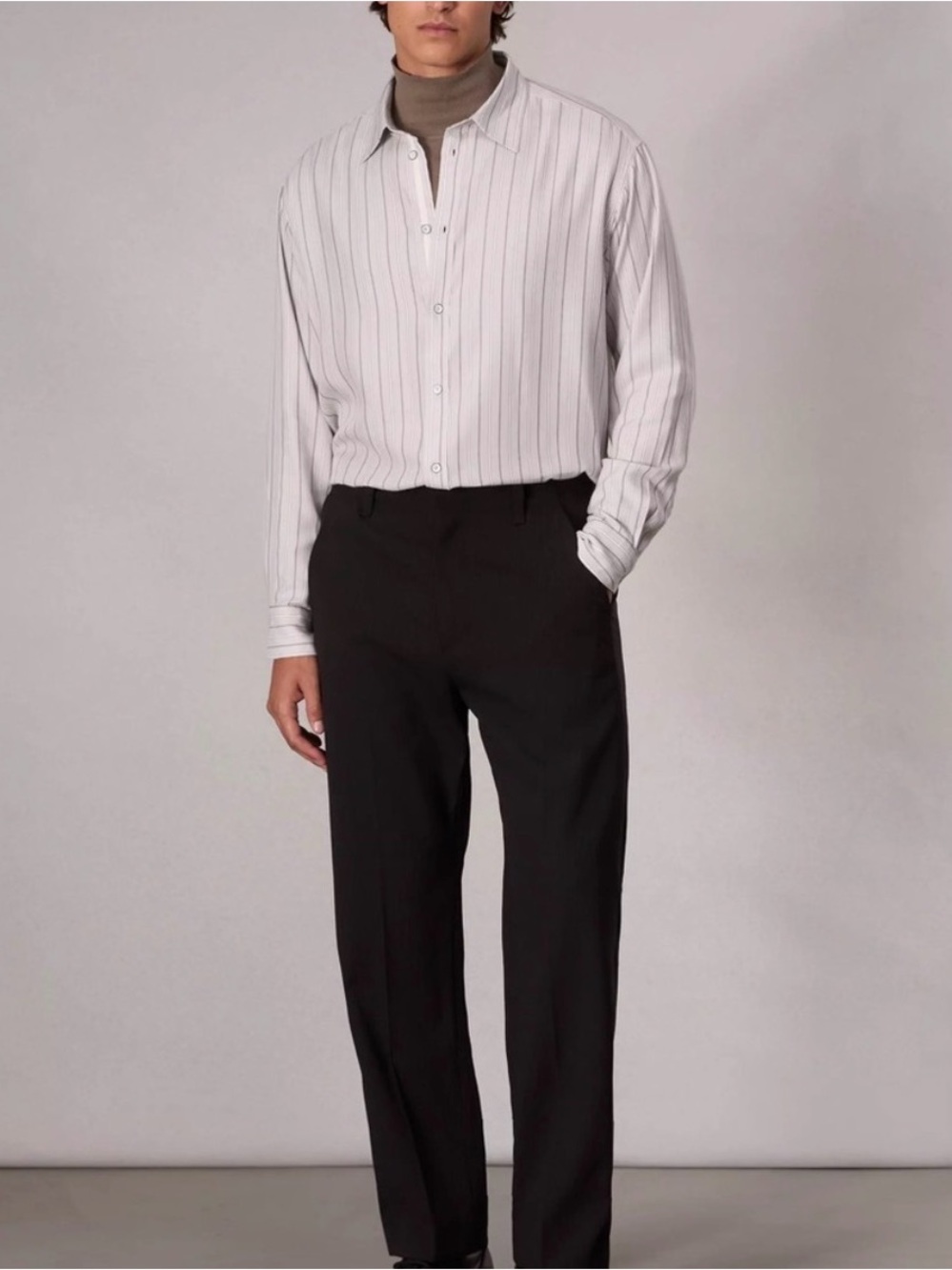 rag & bone Matthew Striped Long Sleeve